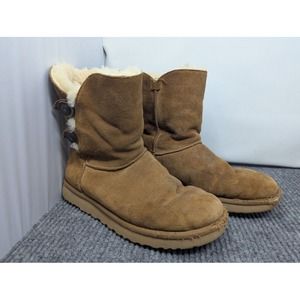 Size 8 Womens - UGG Boots‎ Marciela II Chestnut Brown Shearling Suede